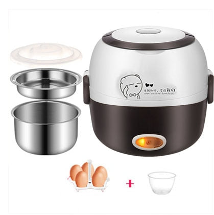 Healthy eating made easy with this portable heated lunch box for fresh, warm food anywhere.