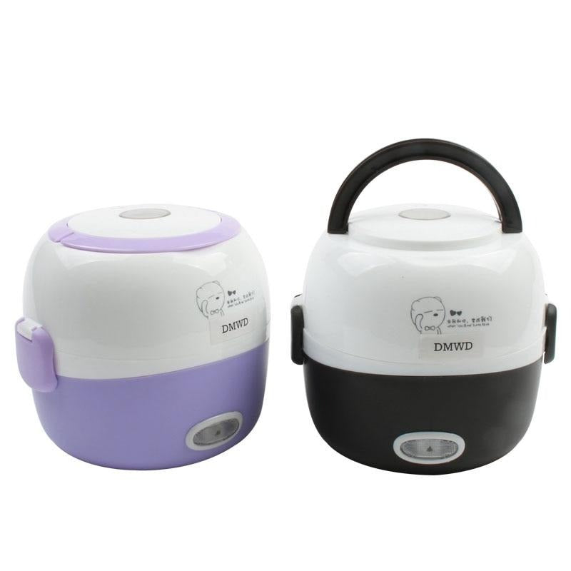 Elektrische Lunchtrommel (electric lunchbox) with compartments, keeping your meals deliciously warm.