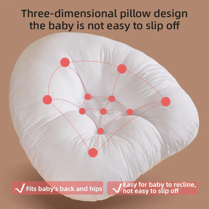 Versatile portable nursing pillow for comfortable baby feeding, infant support, and maternity comfort at home or travel.