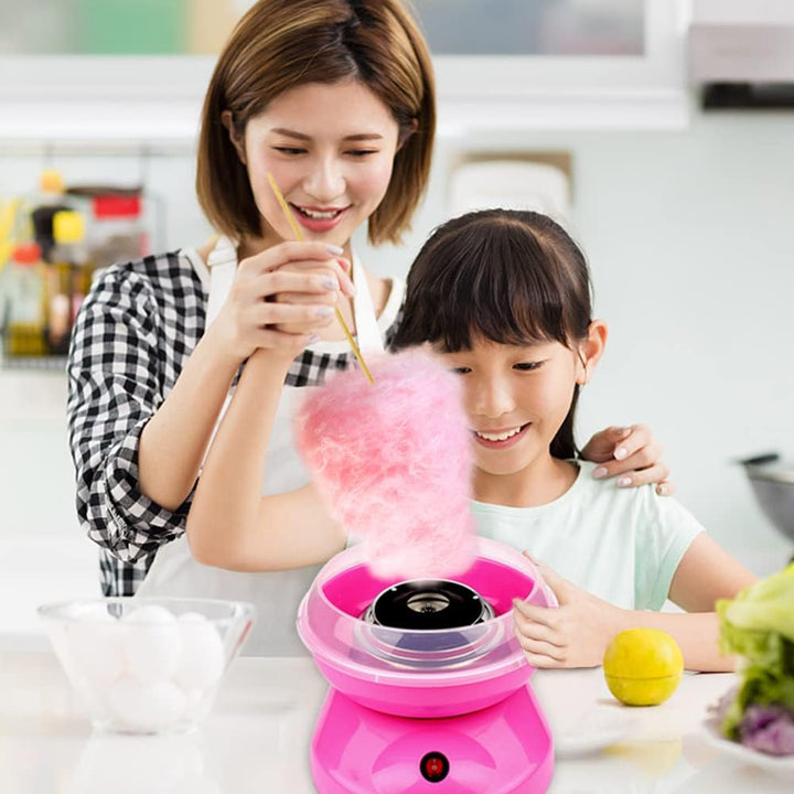 Flurina dessert maker, a portable cotton candy machine, ideal for family entertainment.