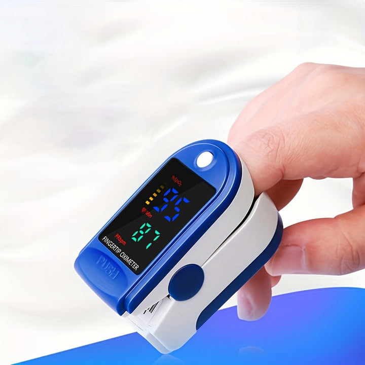 VitalSense portable oxygen & heart rate monitor. Easy-to-use pulse oximeter for daily wellness tracking and health monitoring.