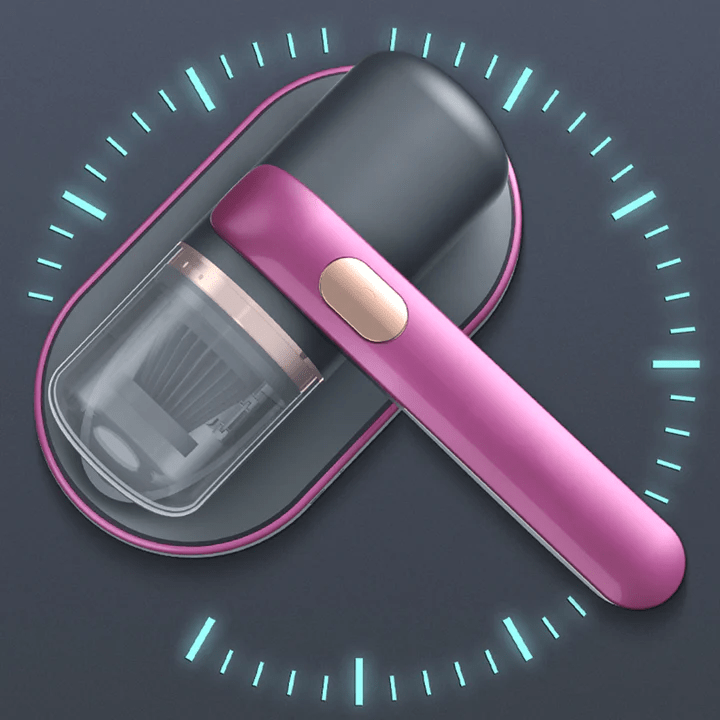 Mini USB rechargeable vacuum for home, perfect for quick spills, pet hair, and compact cleaning tasks.