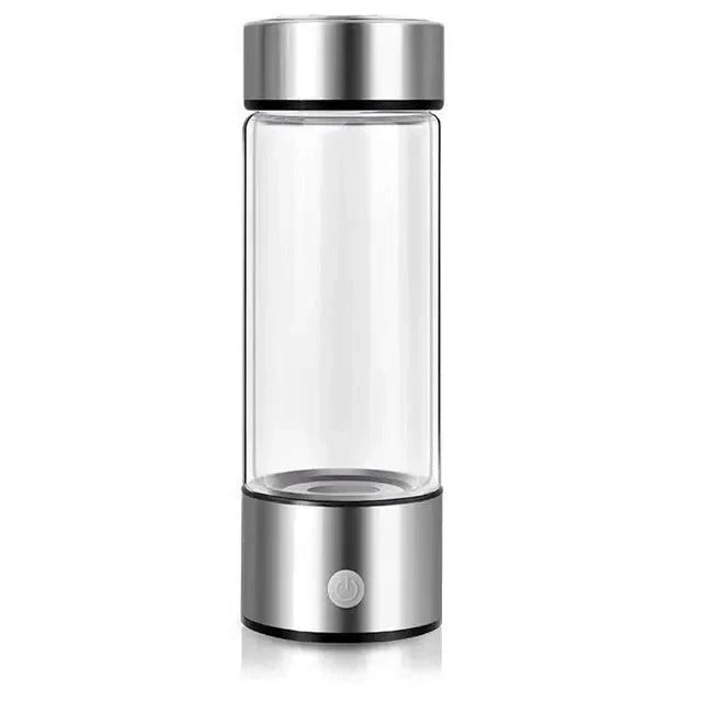 Compact, USB-rechargeable hydrogen water bottle for superior hydration & wellness on the go.
