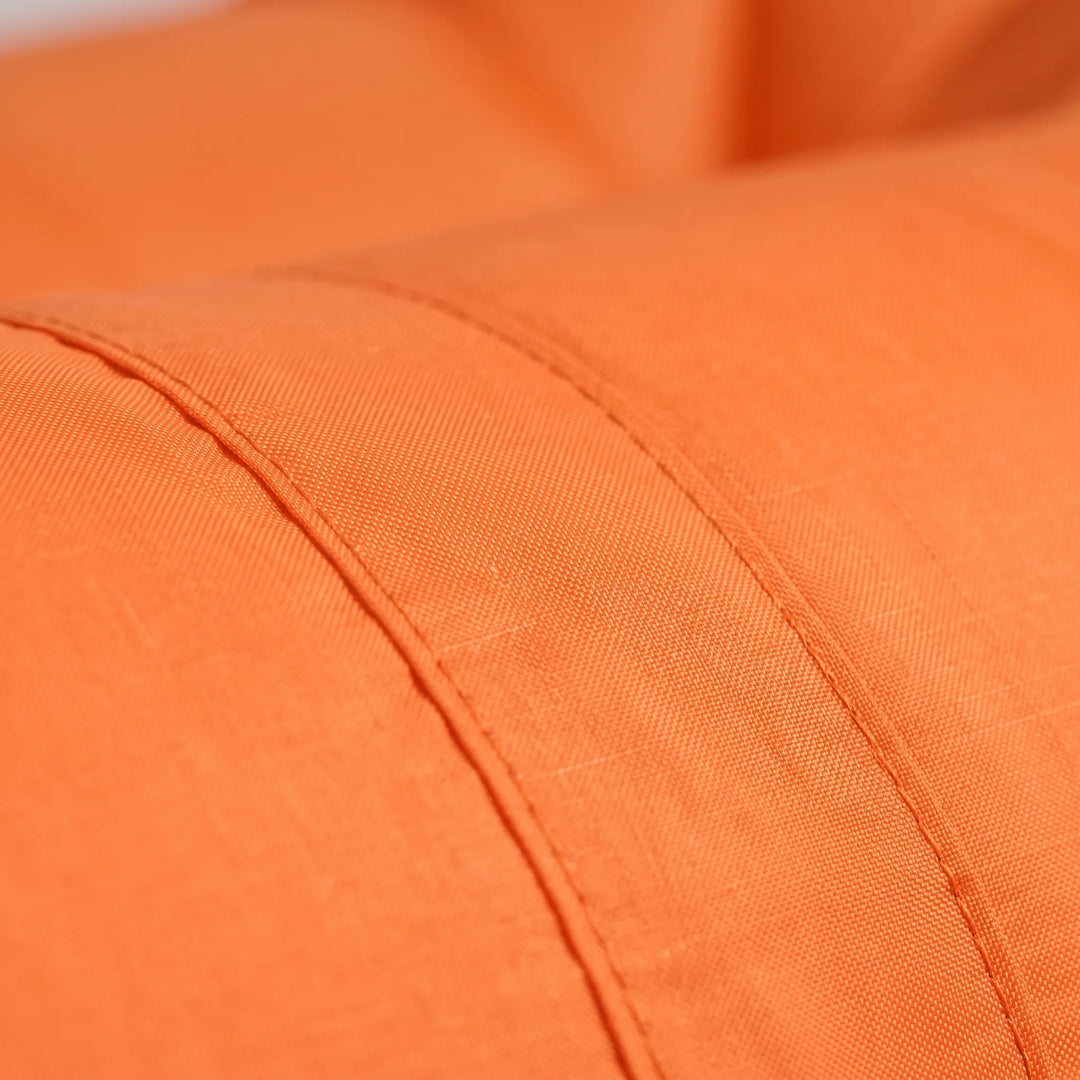 Comfortable inflatable air lounger for casual outdoor relaxation, great as a beach lounge or park hammock.