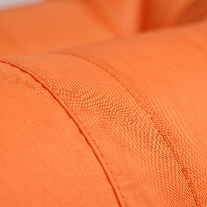 Comfortable inflatable air lounger for casual outdoor relaxation, great as a beach lounge or park hammock.