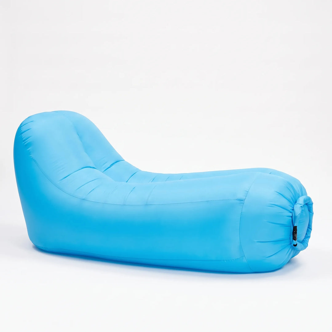 Versatile portable inflatable outdoor lounge chair. Comfortable and easy to setup for any outdoor relaxation.