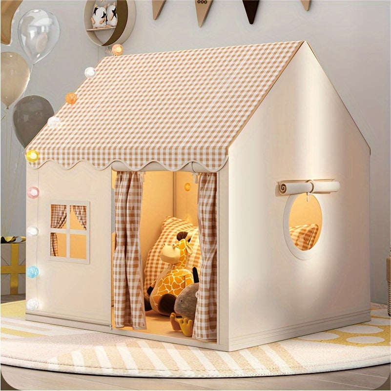 Portable kids indoor playhouse, bright & colorful, perfect for imaginative & creative play, easy setup & storage.