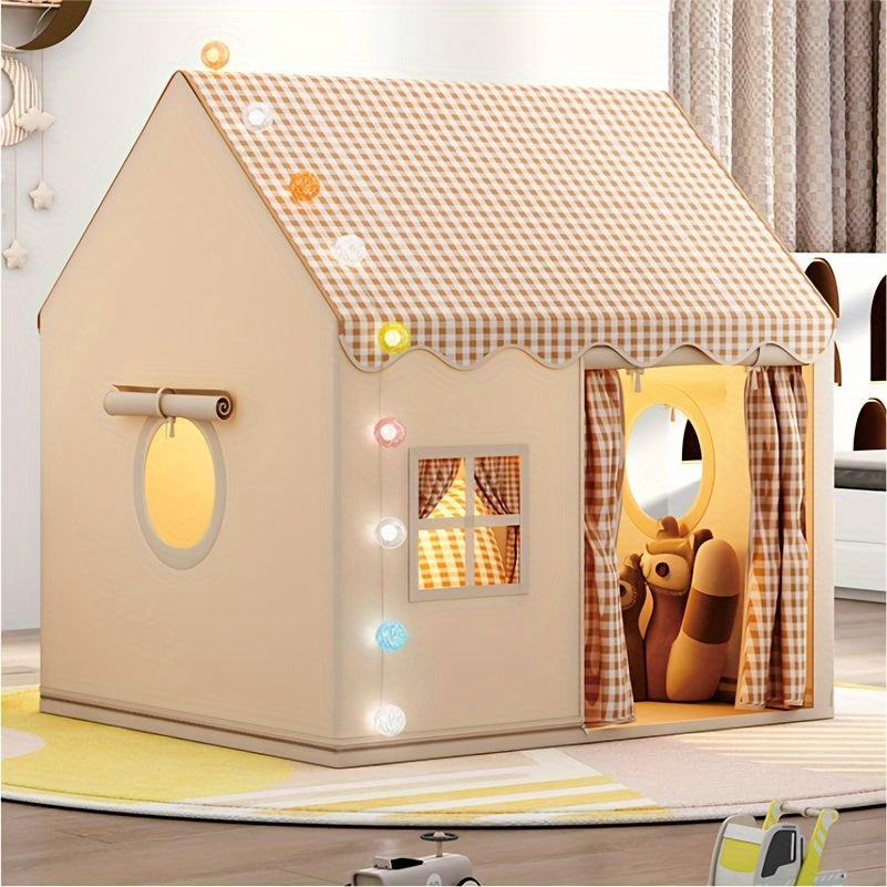 Children's play dome tent, vibrant colors, fosters imaginative and creative indoor play for boys & girls.