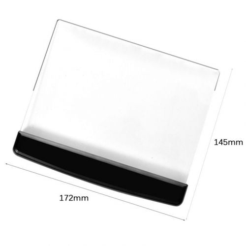 Sleek portable LED book light with flexible neck for optimal reading. Gentle eye care, ideal as a night light or study aid.