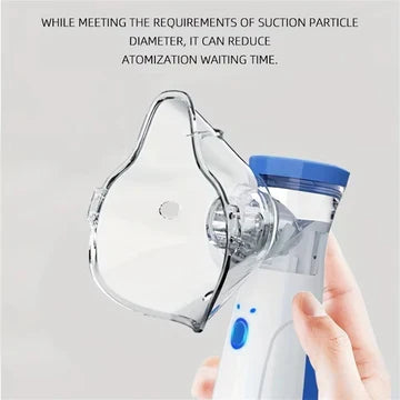 Essential health care device: Portable mesh nebulizer for effective respiratory relief & asthma aid.