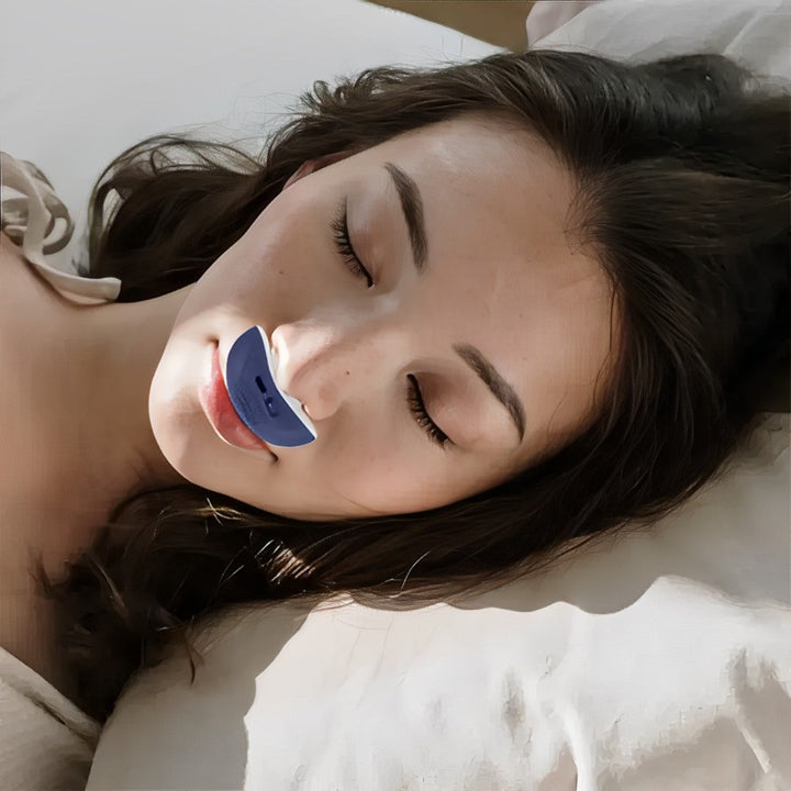 Comfortable nasal dilator micro CPAP, a travel-friendly breathing aid for effective sleep apnea relief.