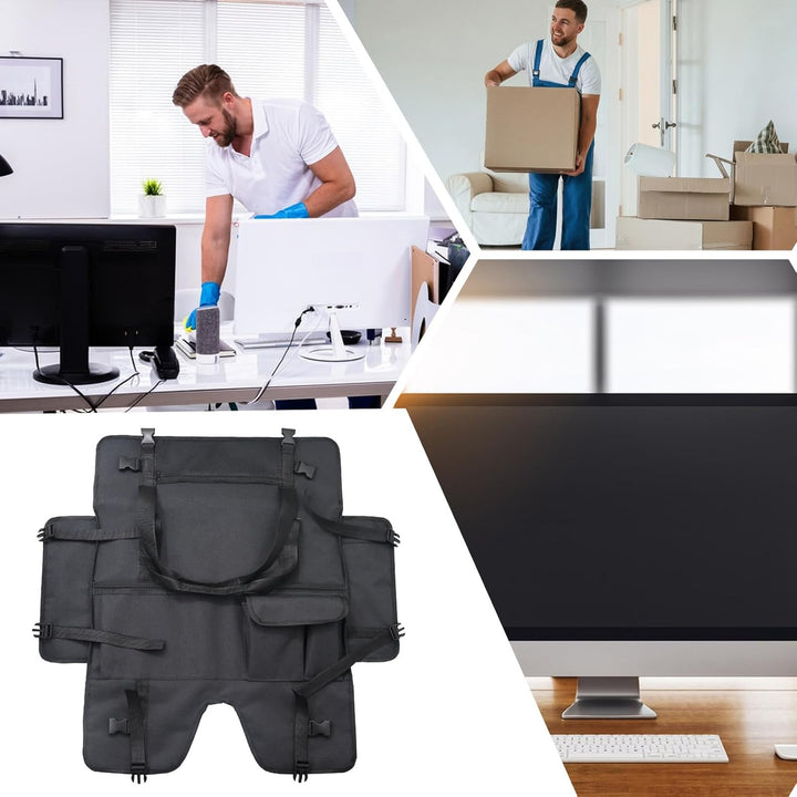 Flannel lined screen protector bag, Veynor for portable monitors, clean and secure.