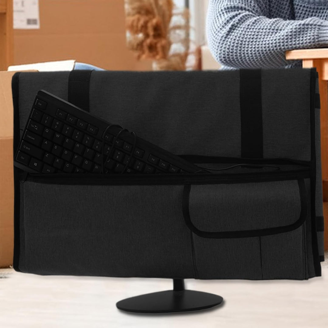 Monitor accessory, Veynor soft lined case for portable displays, easy transport.
