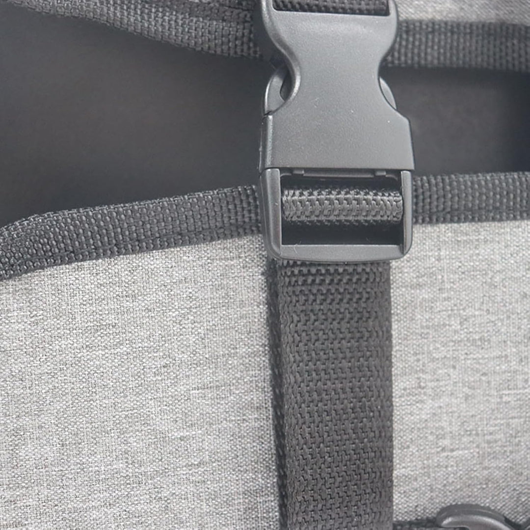 Protective monitor bag for portable screens, durable design, electronics accessory.