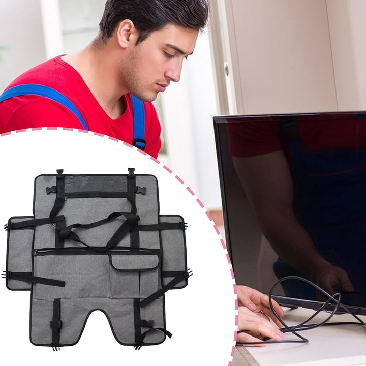 Dustproof screen bag, flannel lined, Veynor protection for portable monitors.