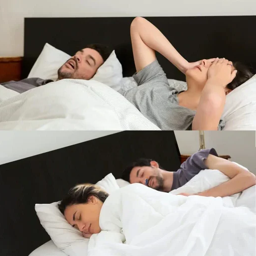 Compact micro CPAP sleep apnea machine. Rechargeable nasal air circulator for anti-snoring & better sleep.