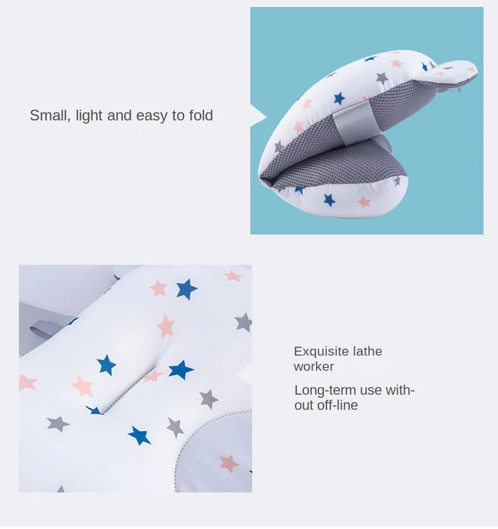 Soft & comfortable non-slip baby bath mat, providing secure infant bath support for peace of mind.