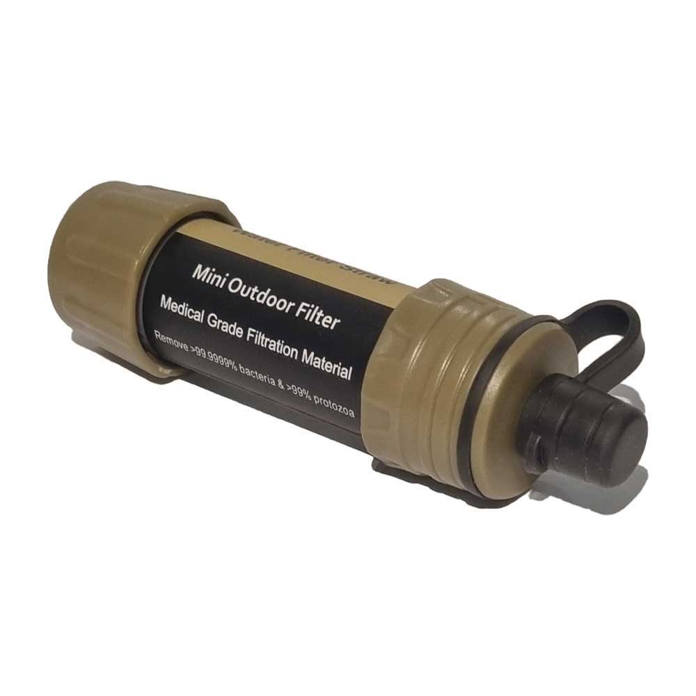 Portable PureStream water filter for safe outdoor hydration, hiking, and camping trips.