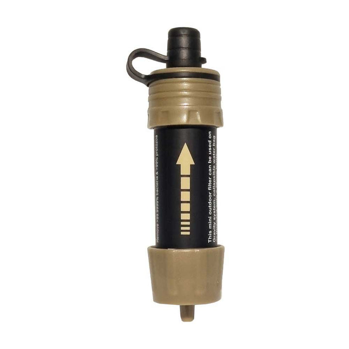 PureStream portable water purification system for adventurers, travel, and clean drinking.