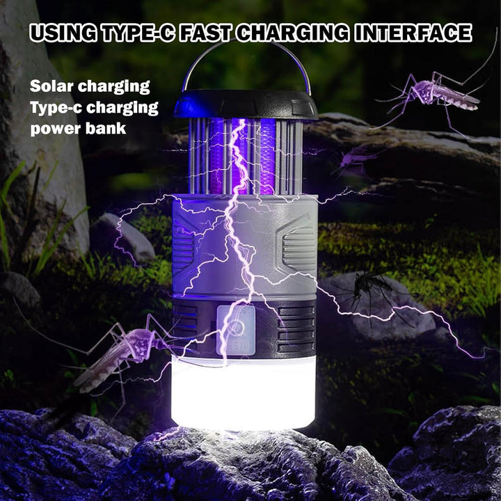 Portable bug repeller UV lamp, an essential camping gear for effective insect control and outdoor adventurers