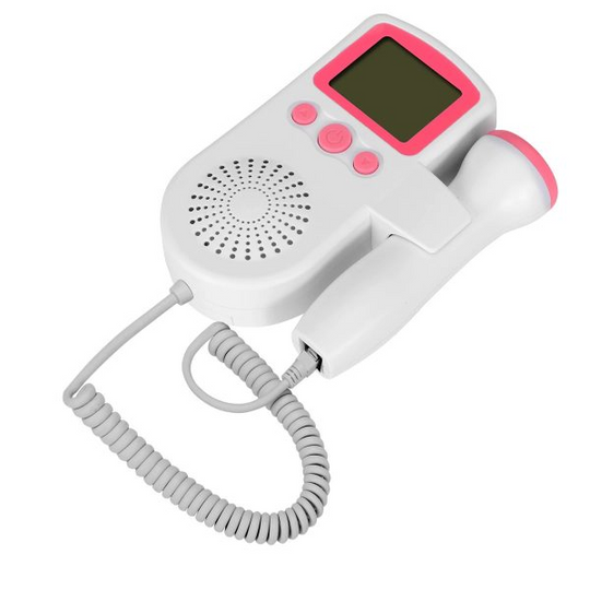 Compact portable sound amplifier with sensor wand, ideal for discreet sound detection & listening aid.