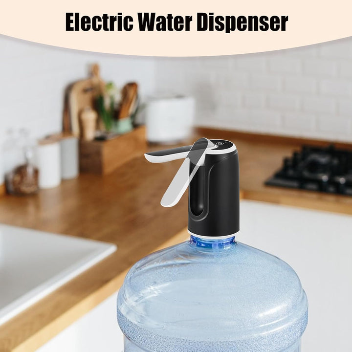 Hydravo portable water dispenser, USB rechargeable, ensures clean drinking water anywhere