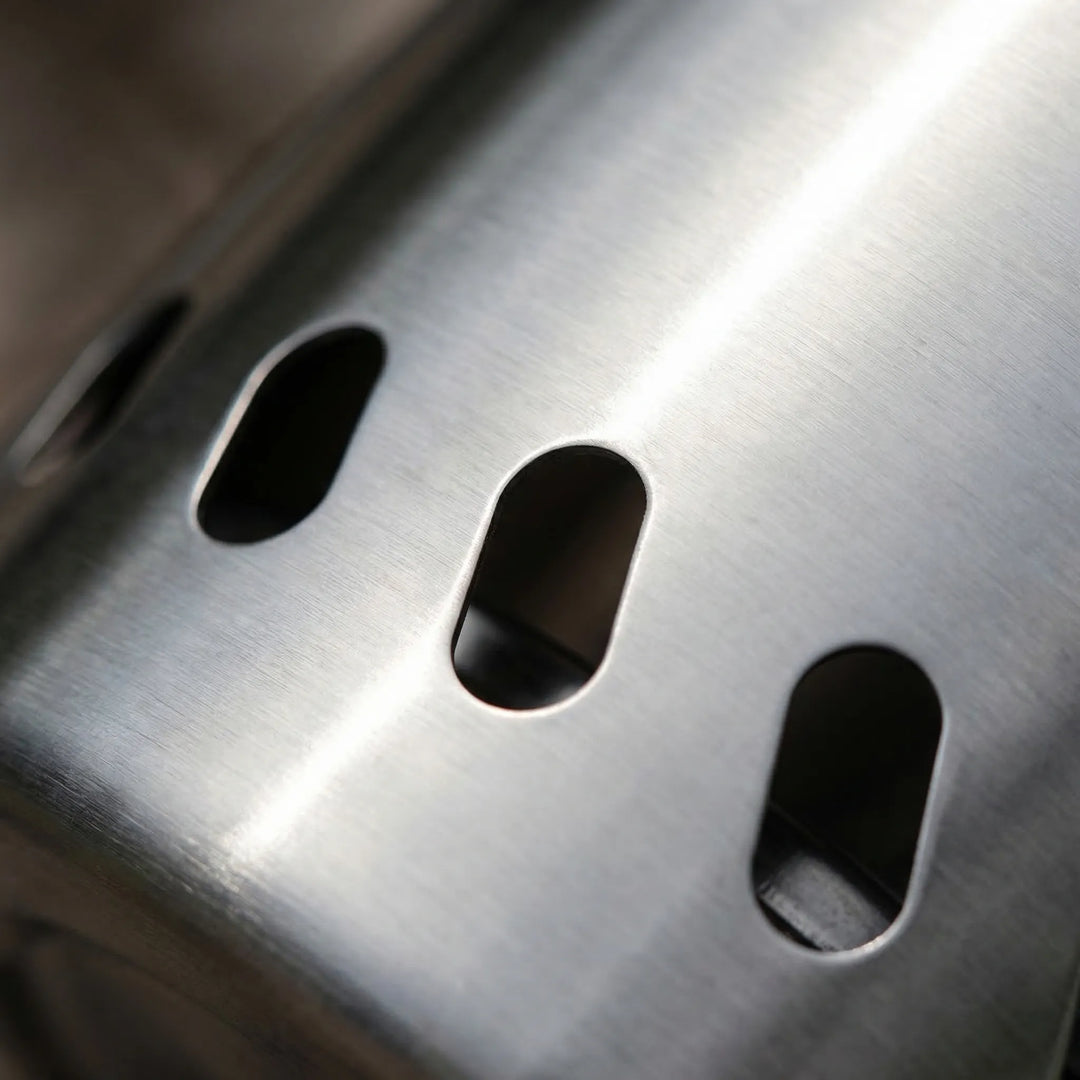 Eco-friendly portable wood-burning stove for camping, hiking, & outdoor cooking. Durable design.
