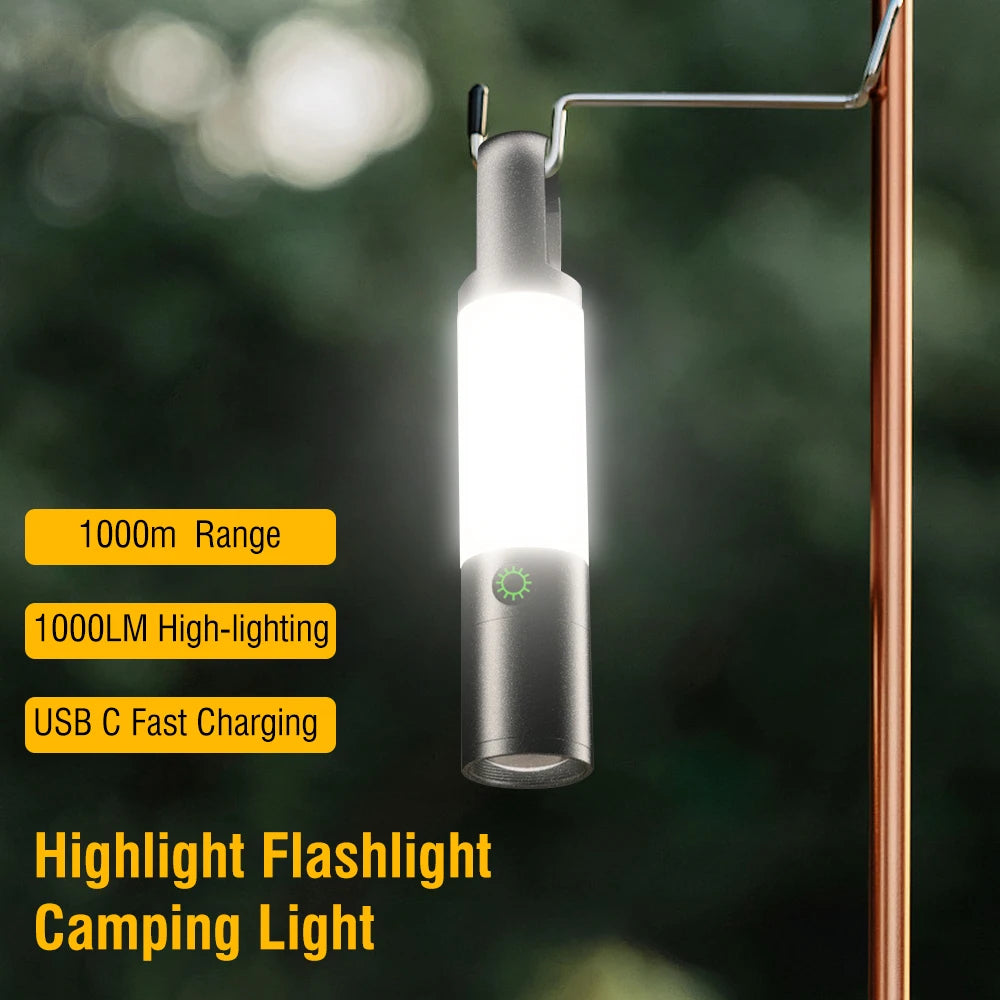 MeteorLite powerful LED flashlight, IPX4 rated, perfect for tough environments.