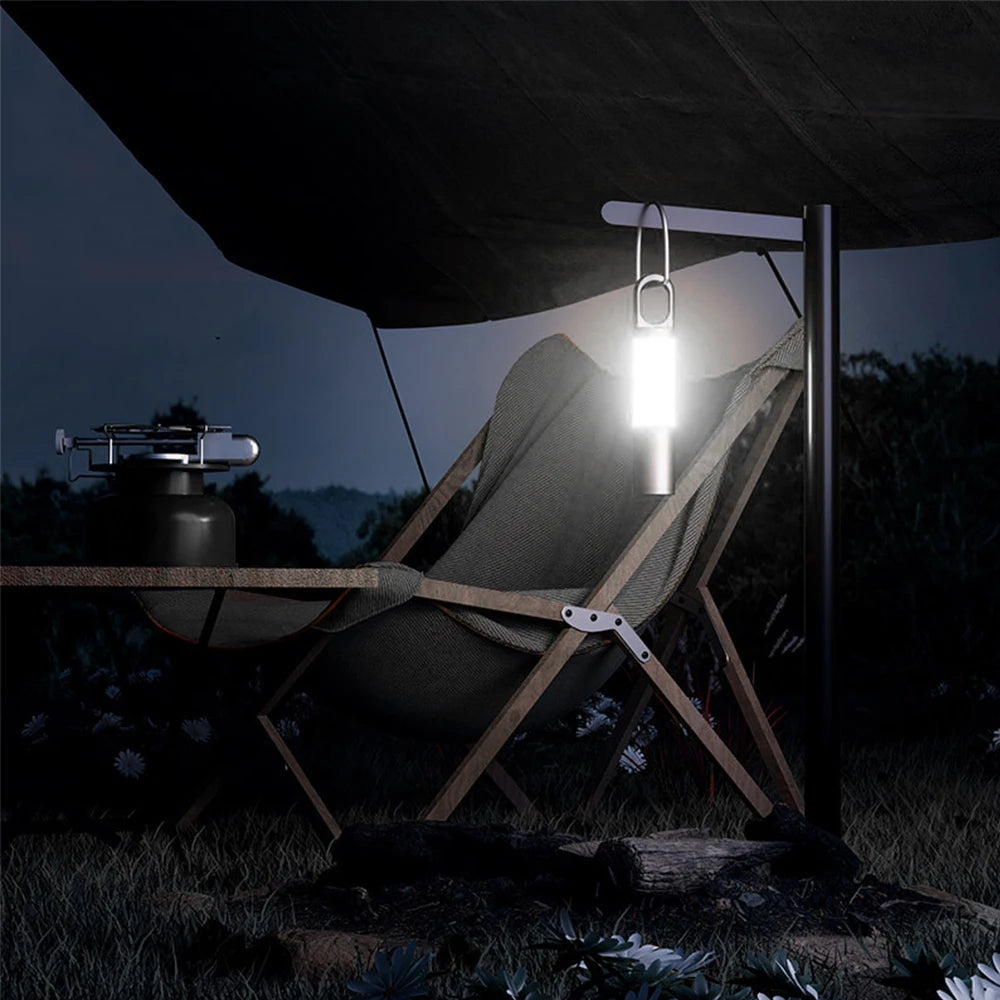 High-lumen LED flashlight for camping, emergency & everyday reliable light.