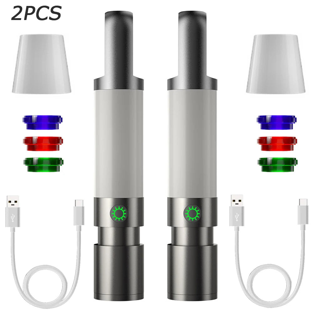 Robust MeteorLite LED torch, USB-C fast charging, a must-have for adventurers.