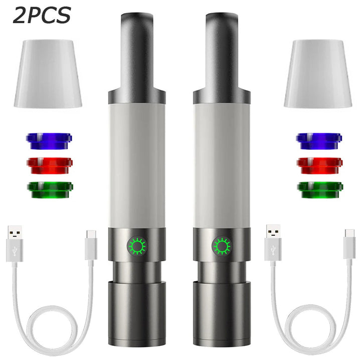 Robust MeteorLite LED torch, USB-C fast charging, a must-have for adventurers.