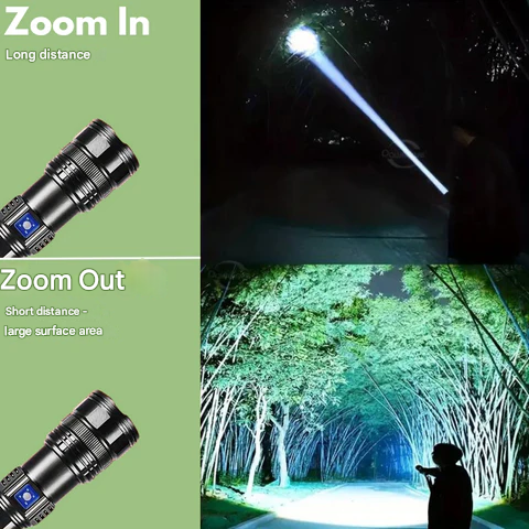 Ultra powerful PowerLume tactical torch, ideal emergency light & survival tool for any adventure.