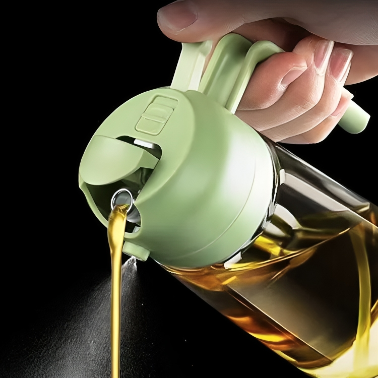 Healthy cooking oil sprayer, perfect for portion control and even misting on pans, salads, and food.