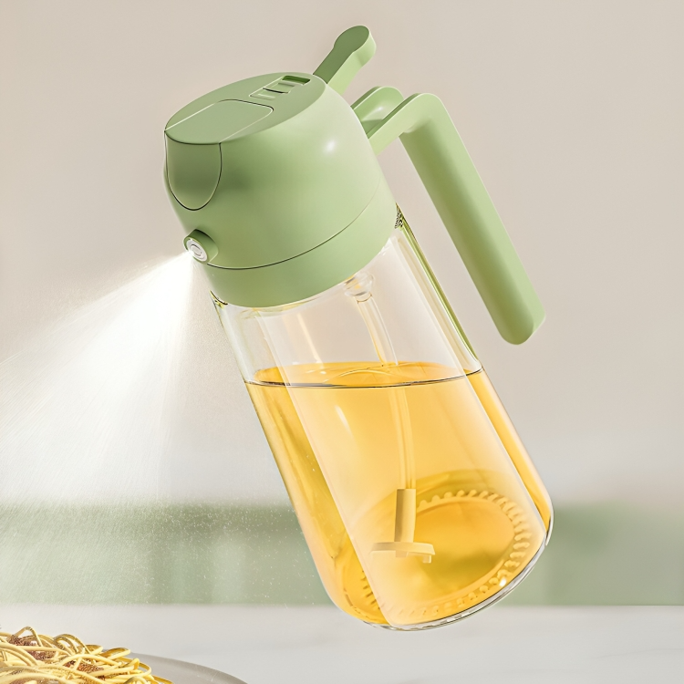 Sleek kitchen oil sprayer, an essential gadget for precise and healthy food preparation & diet control.