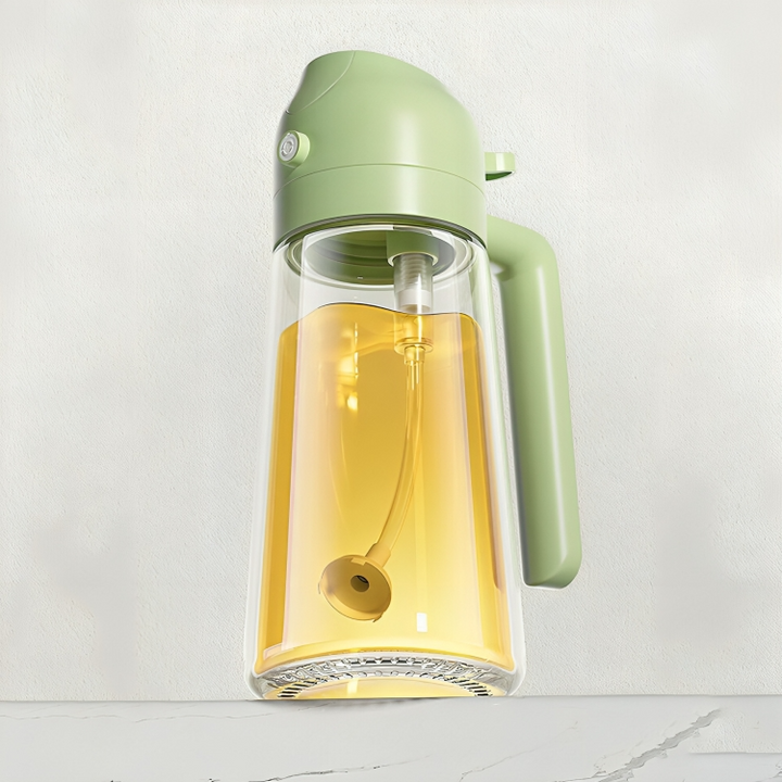 Achieve healthier meals with this precise cooking oil sprayer, an indispensable kitchen accessory.