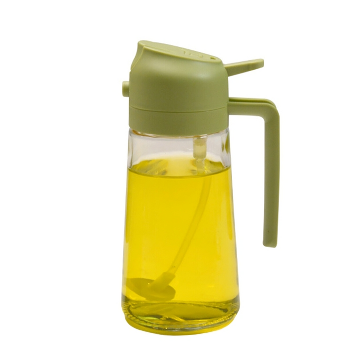 Cooking oil sprayer & dispenser, a smart kitchen gadget for healthy and precise food preparation.