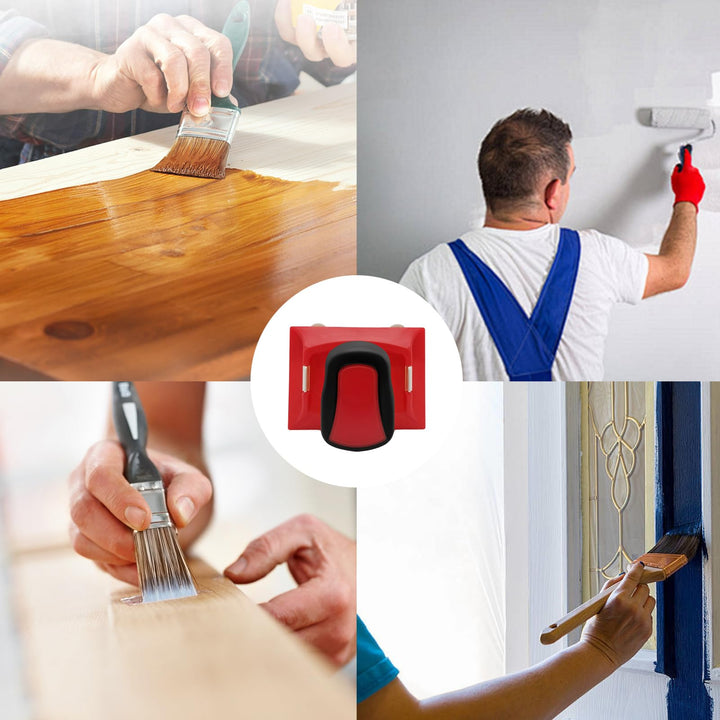Ergonomic PrecisionPro paint brush, ideal for DIY home improvement projects, ensuring comfortable & accurate painting.