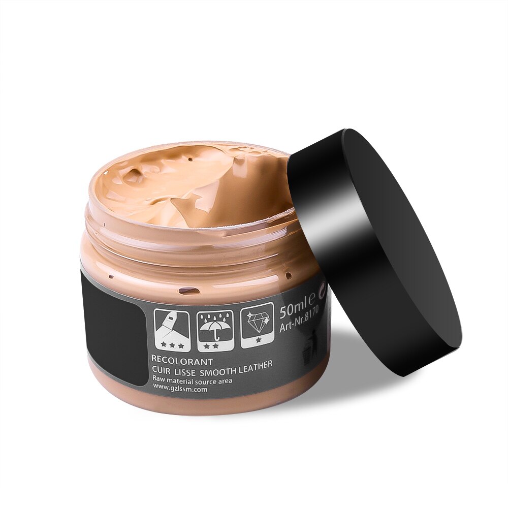 Premium Leather Restoration Balm by RestoreLeather for rejuvenating worn leather items.