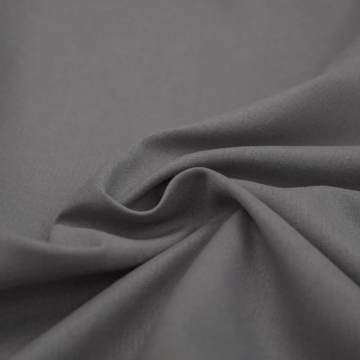 Natural linen duvet cover, a breathable and comfortable home textile essential for luxurious, all-season bedroom.