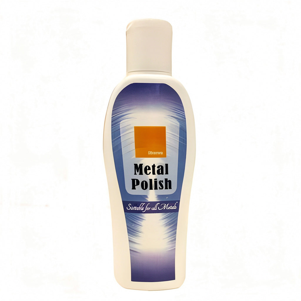Premium stainless steel scratch remover paste for metal surface restoration, rust & tarnish removal.