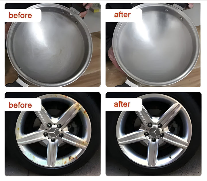 Home repair solution: stainless steel scratch remover paste for restoring surfaces and removing rust & tarnish.