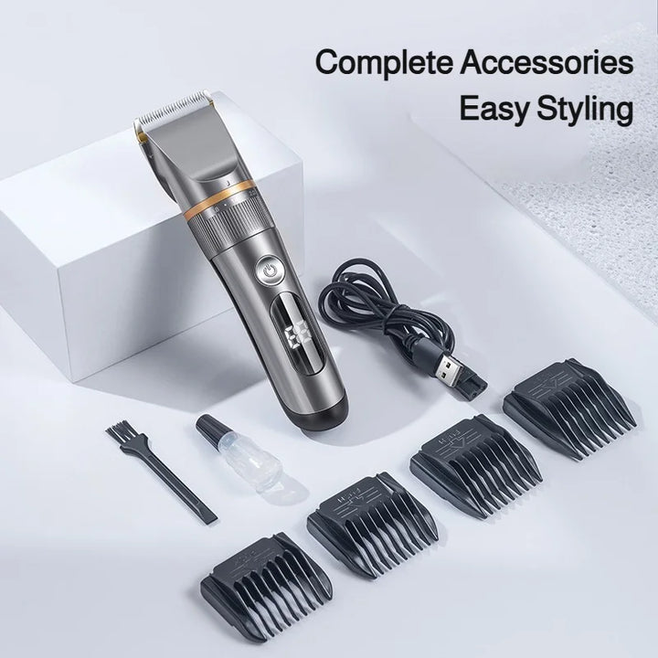 ProEdge professional cordless hair clipper with precision blades for home and salon grooming