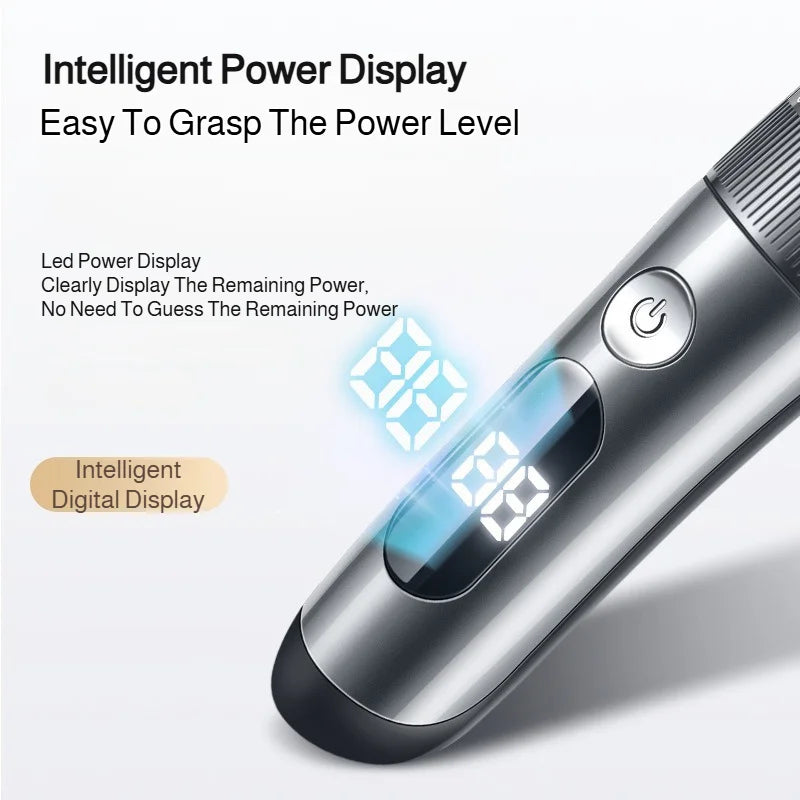 Men's grooming kit: ProEdge cordless hair clipper and trimmer, essential styling tool