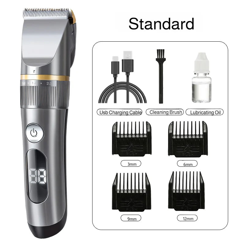 High-performance ProEdge rechargeable hair clipper for clean, crisp hair cutting and trimming