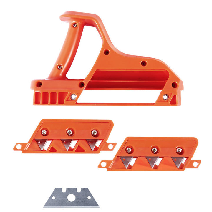 EdgePlane Pro, professional-grade hand scraper for drywall, wood, & plastic.