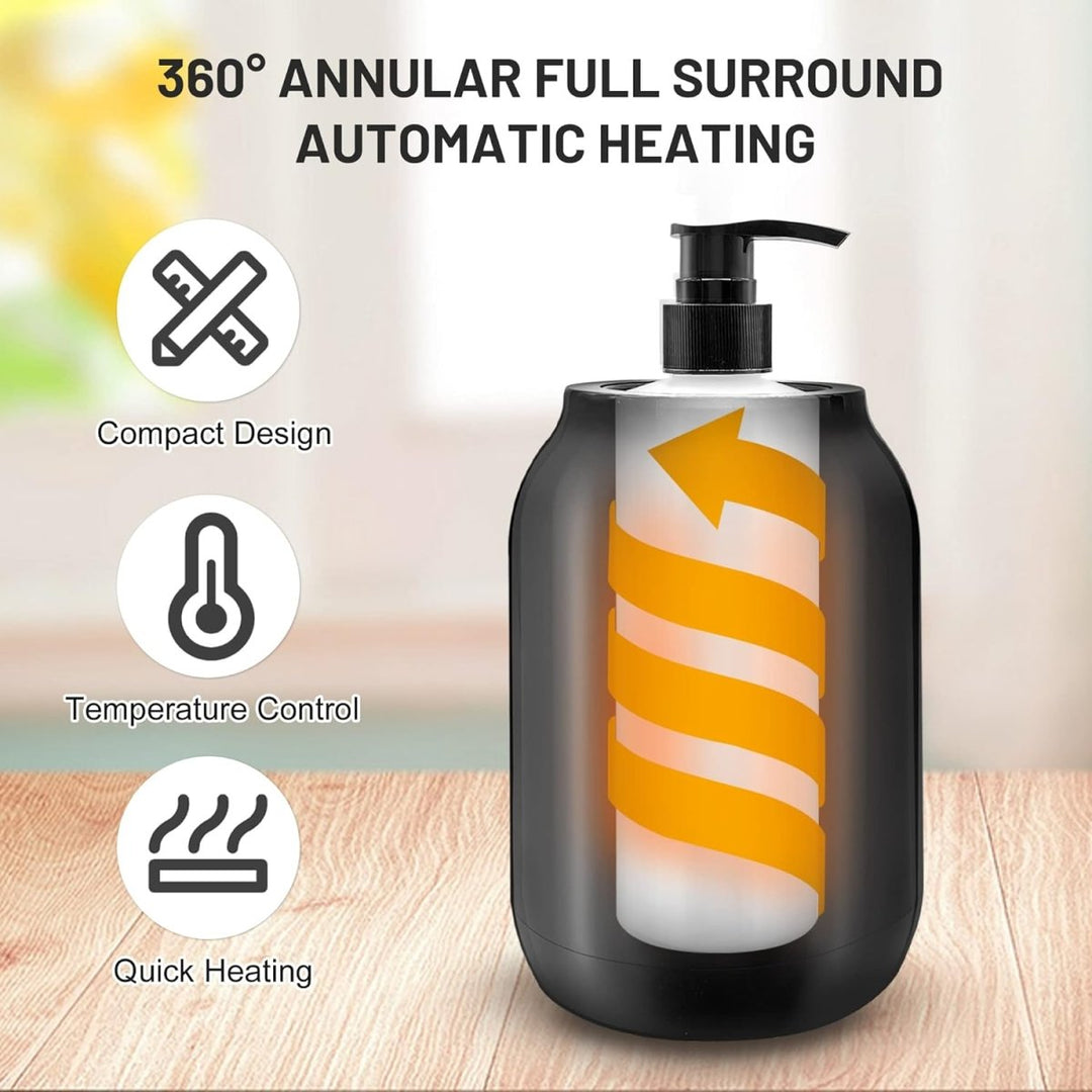Wellness studio essential: electric massage oil warmer for luxurious heated oil and professional spa treatments.
