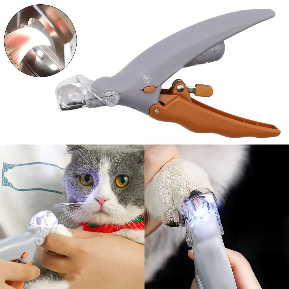 Easy-to-use pet nail clipper for stress-free dog & cat grooming. Sharp blade & ergonomic handle for comfortable animal care.