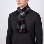 Gray/Red Checkered
