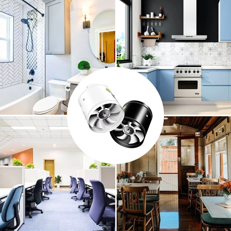 PureFlow fresh air ventilation fan, improving indoor air quality in homes & offices with quiet, powerful extraction.