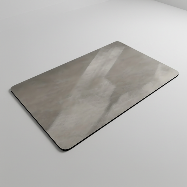 Hygienic diatomaceous earth bathmat with quick dry properties, ideal for bathrooms